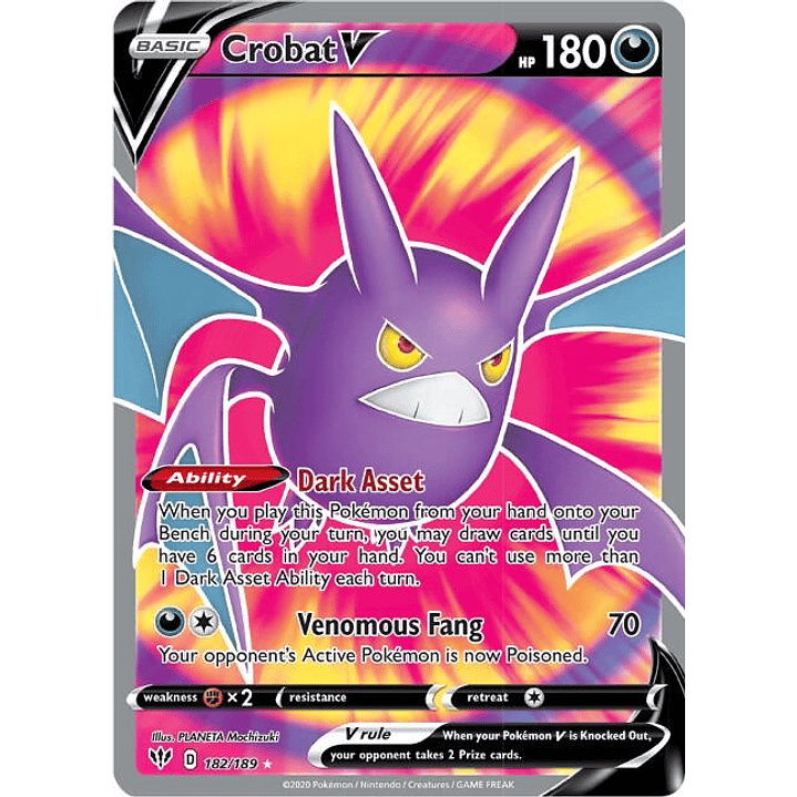 Crobat V #182 1