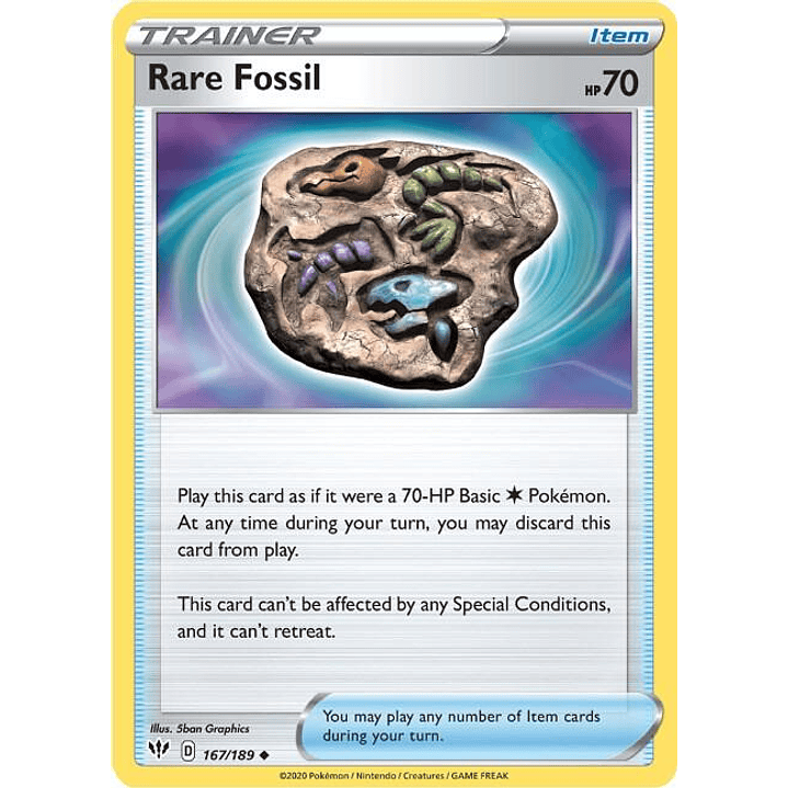 Rare Fossil #167 1