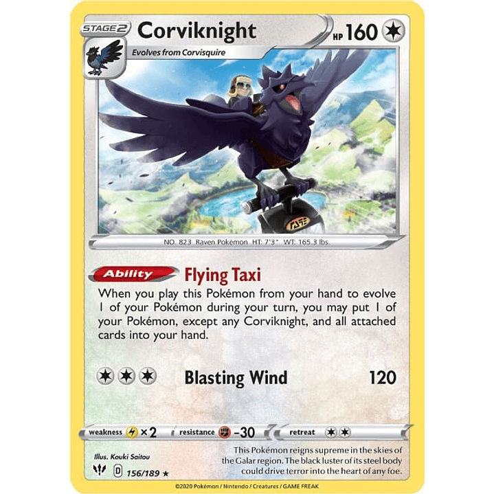 Corviknight #156 1
