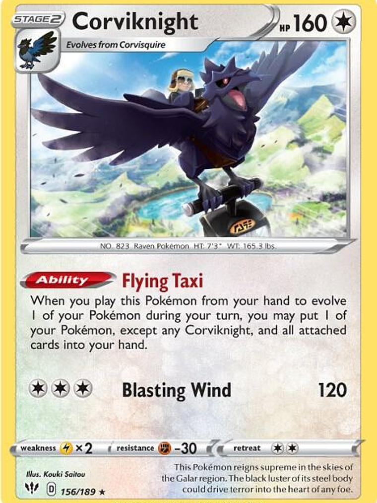 Corviknight #156 1