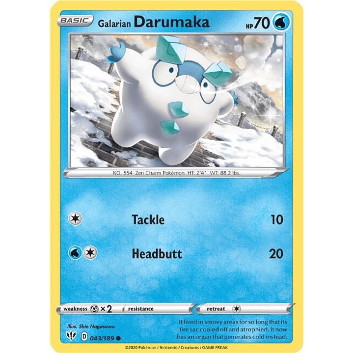 Galarian Darumaka #043 1