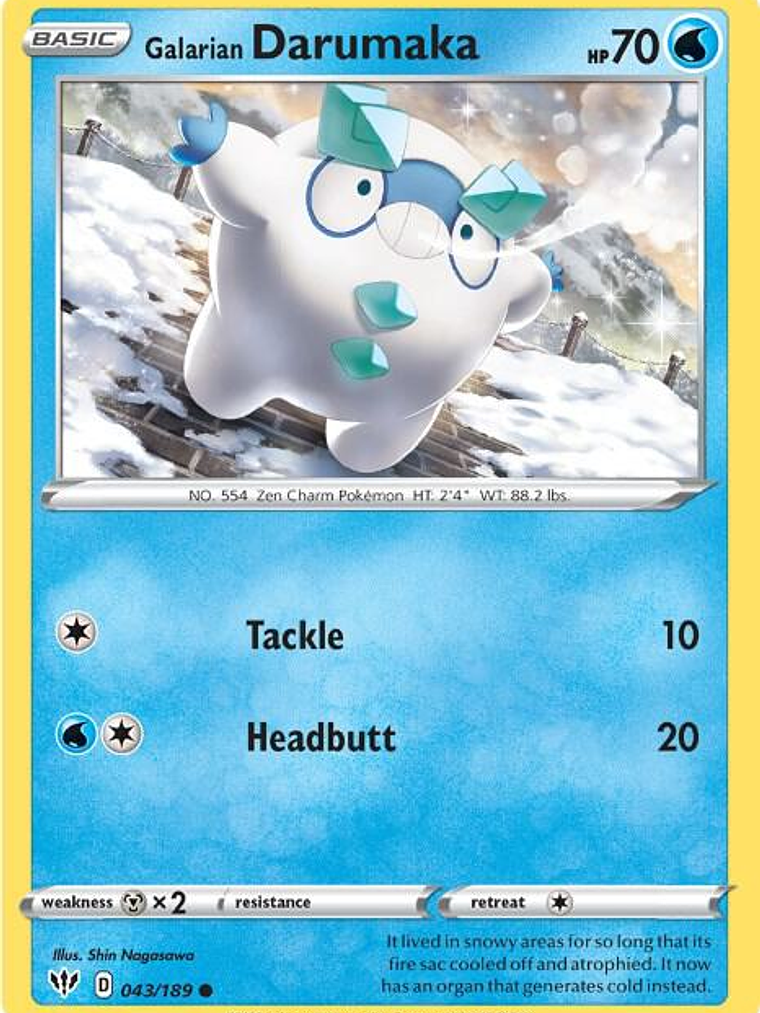 Galarian Darumaka #043 1