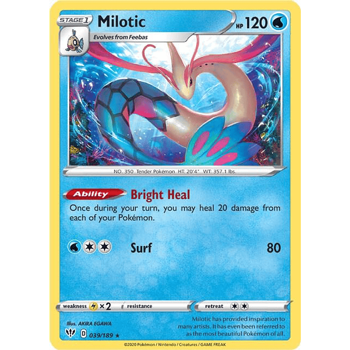 Milotic #039 1