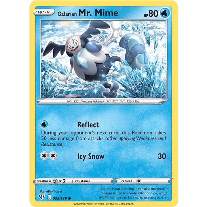 Galarian Mr. Mime #035 1