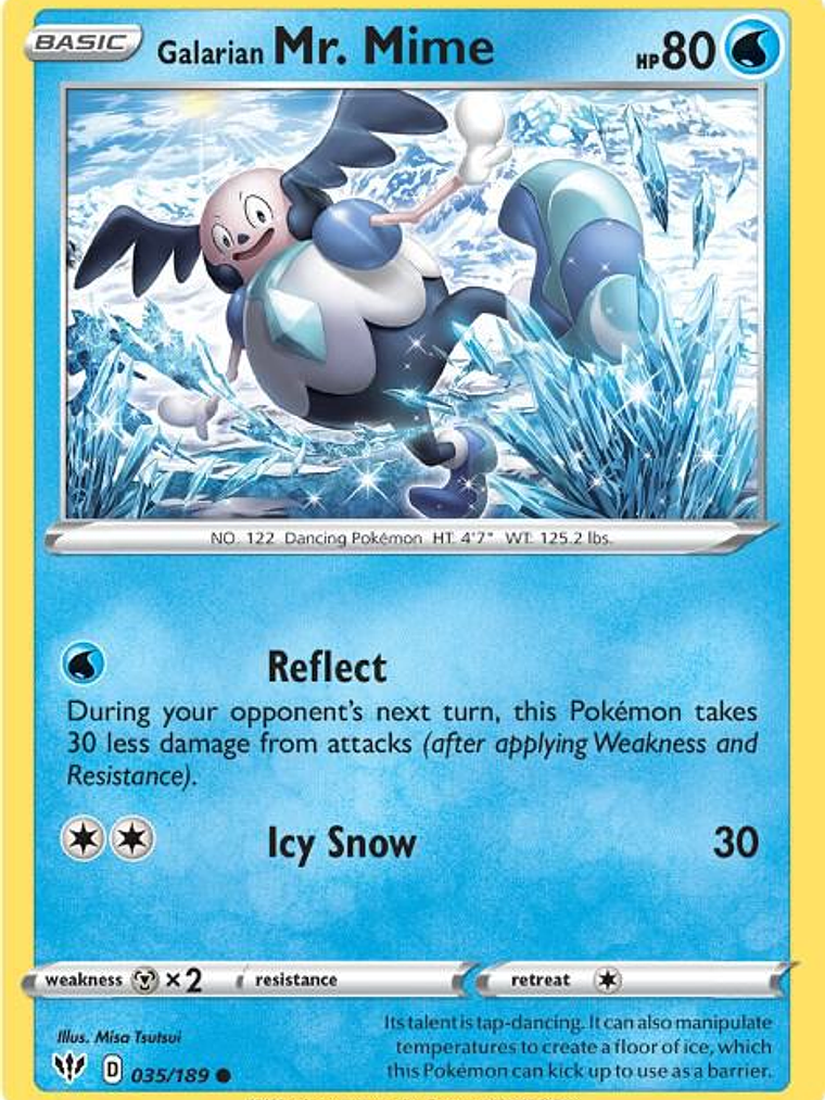Galarian Mr. Mime #035 1