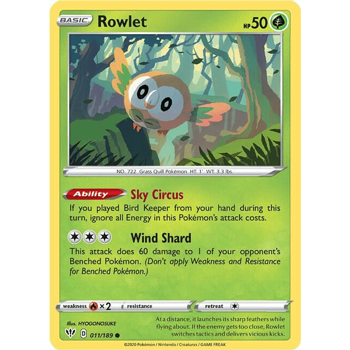 Rowlet #011 1