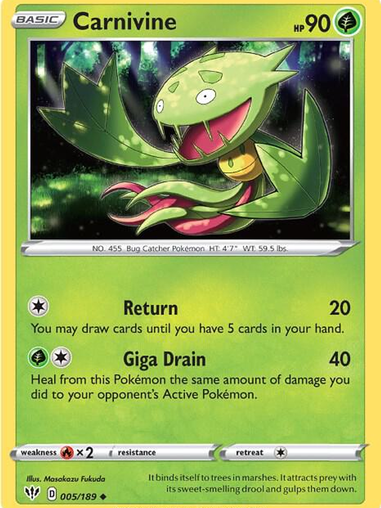 Carnivine #005 1
