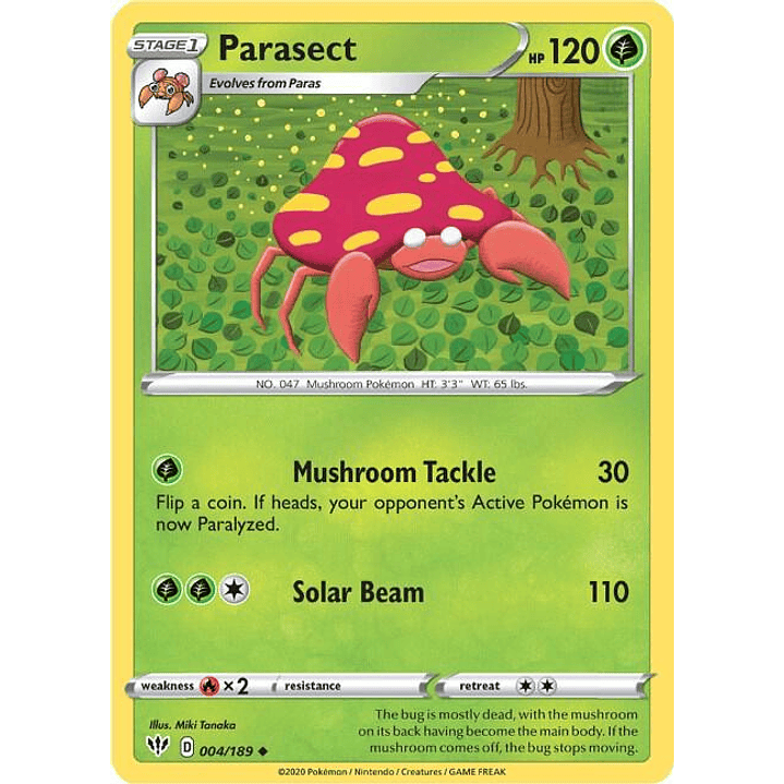 Parasect #004 1