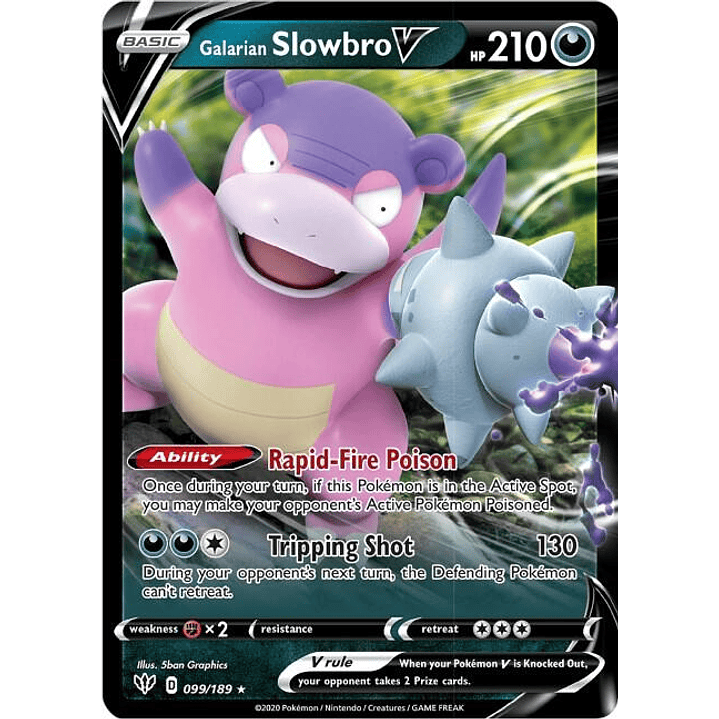 Galarian Slowbro V #099 1