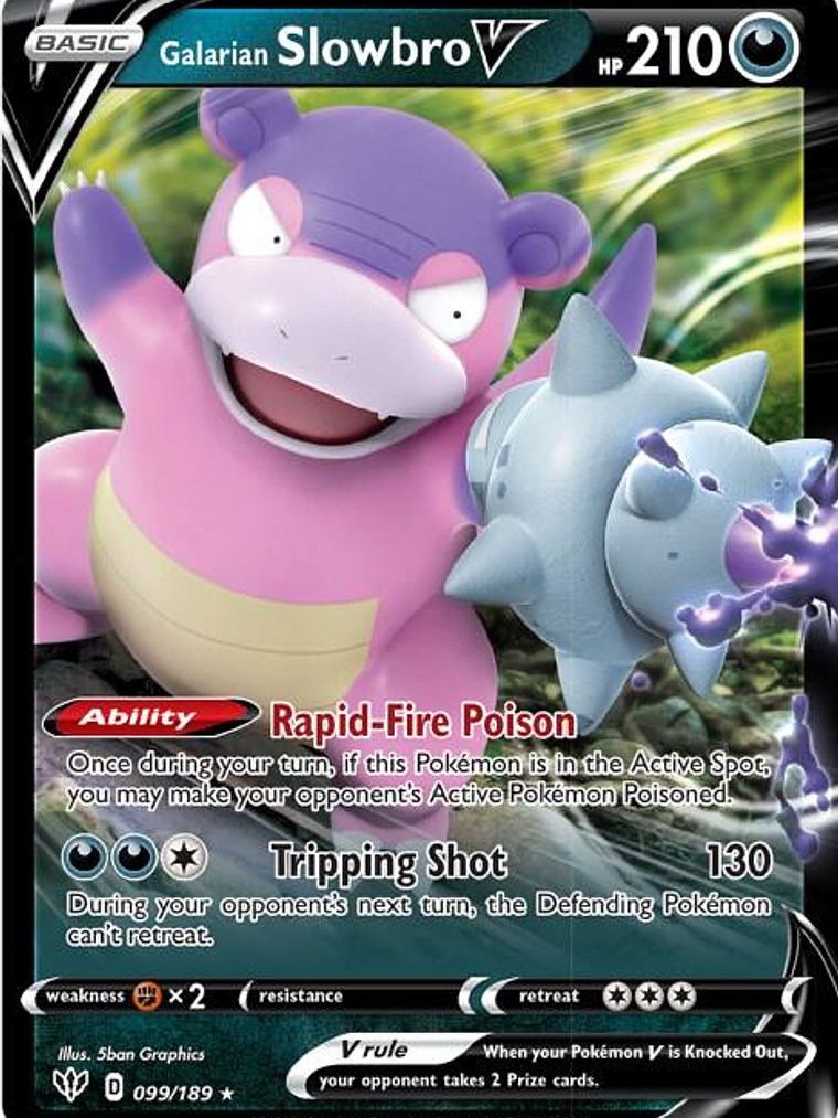 Galarian Slowbro V #099 1
