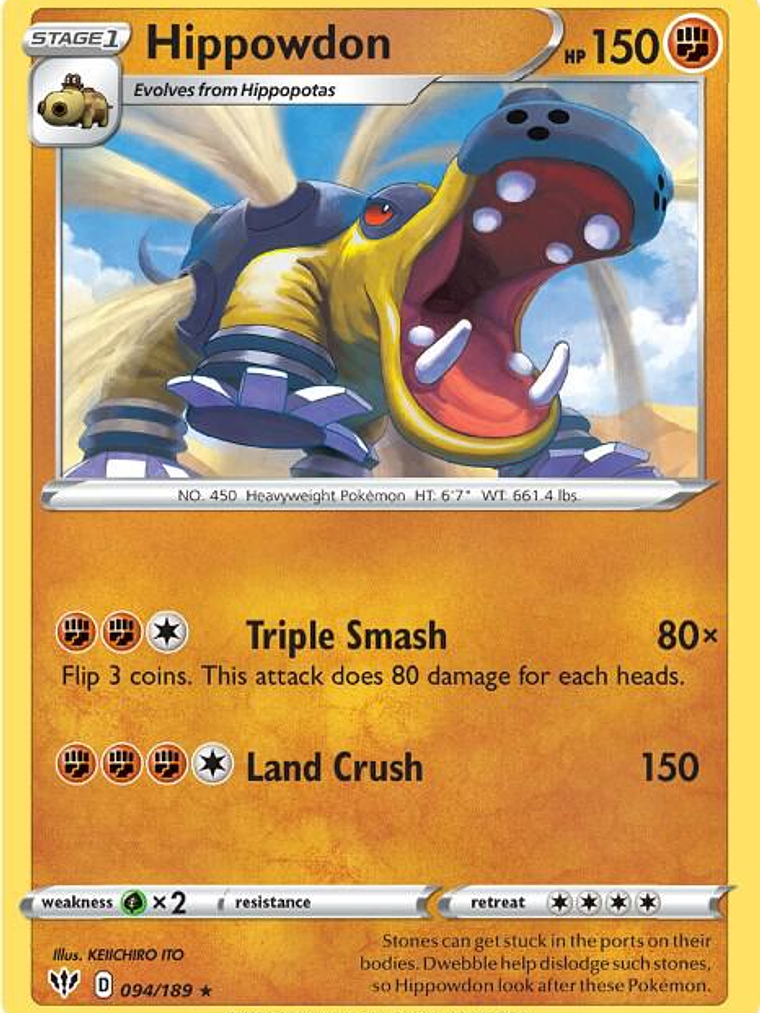 Hippowdon #094 1
