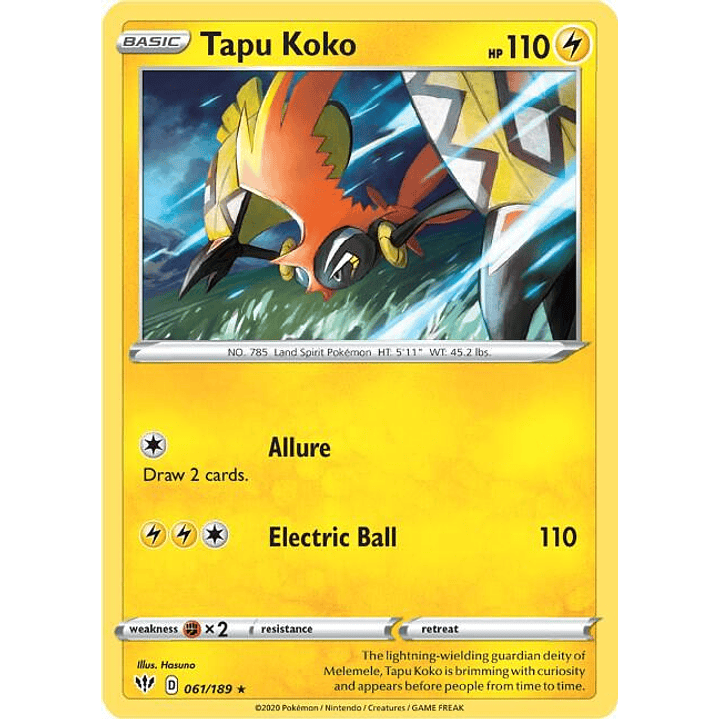 Tapu Koko #061 1