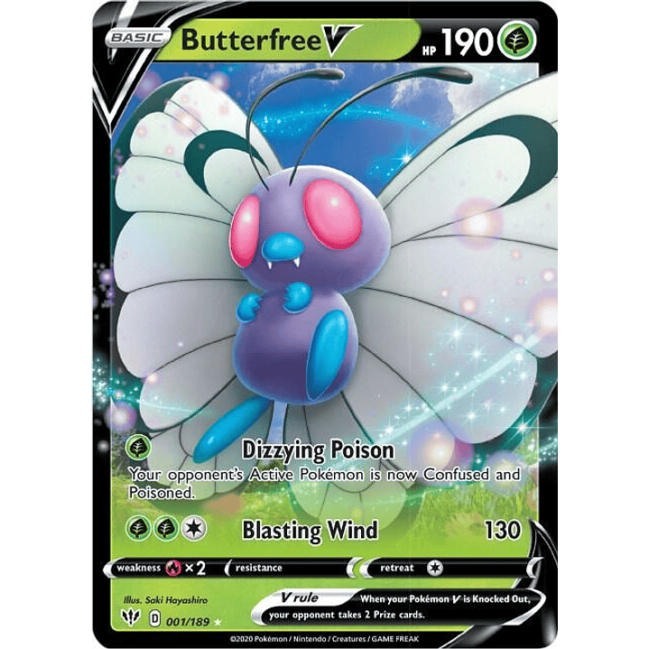 Butterfree V #001 1