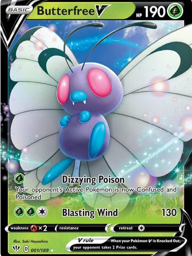 Butterfree V #001 1