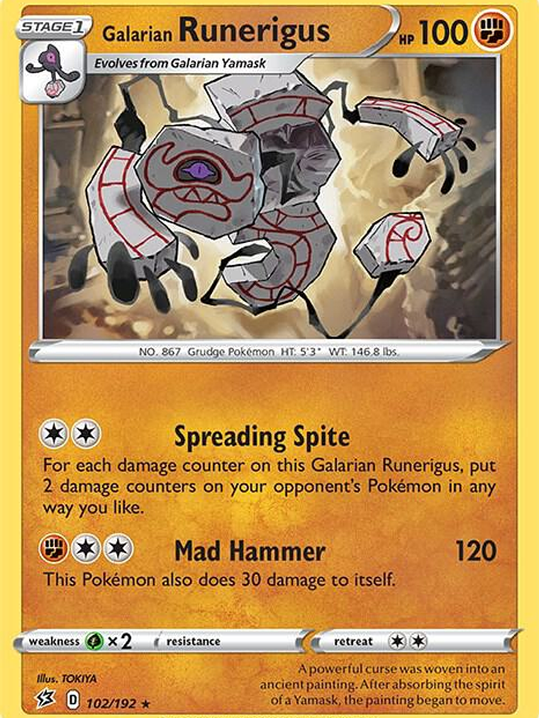 Galarian Runerigus #102 1