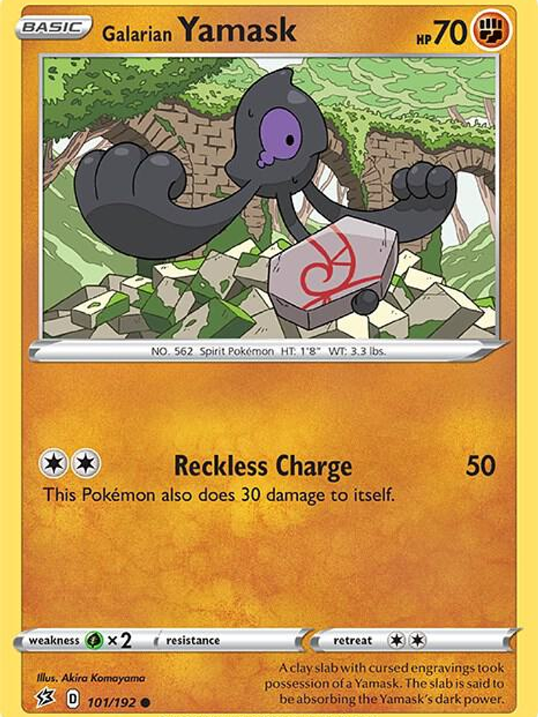 Galarian Yamask #101 1
