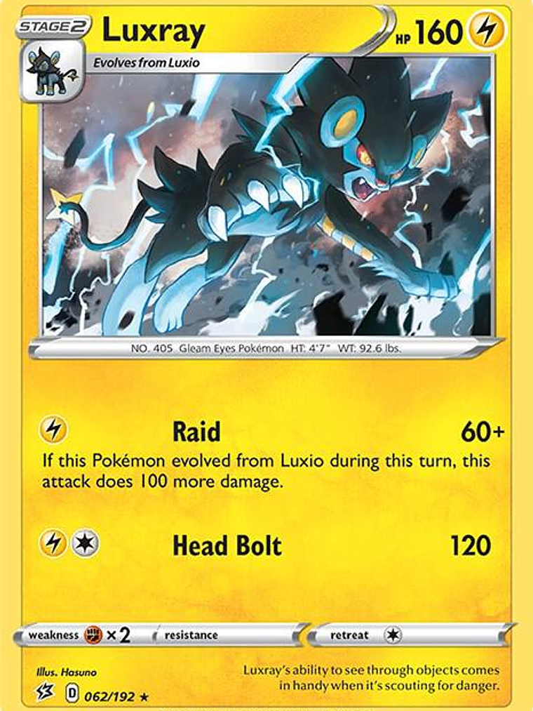 Luxray #062 1