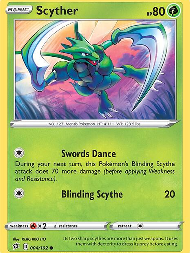 Scyther #004 1