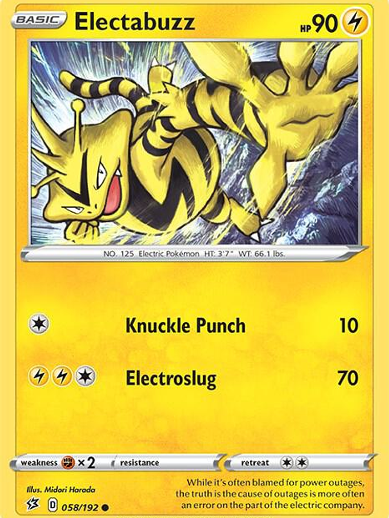 Electabuzz #058 1