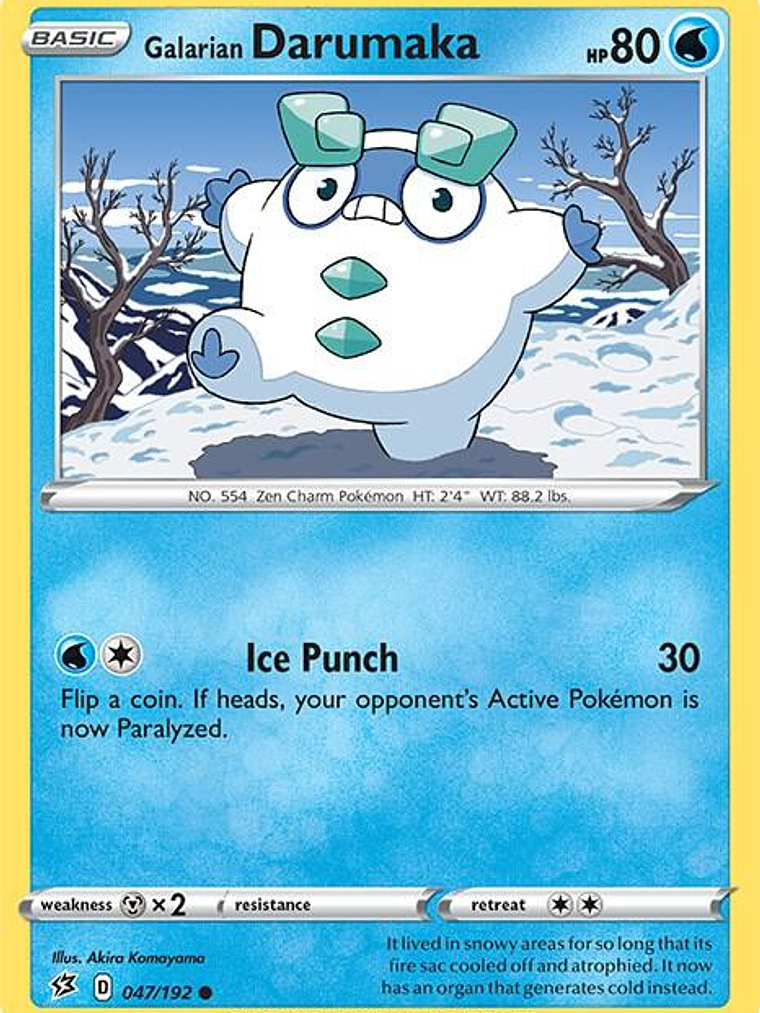 Galarian Darumaka #047 1