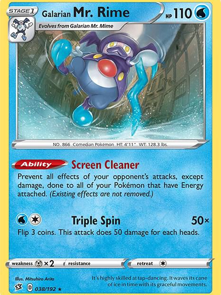 Galarian Mr. Rime #038 1