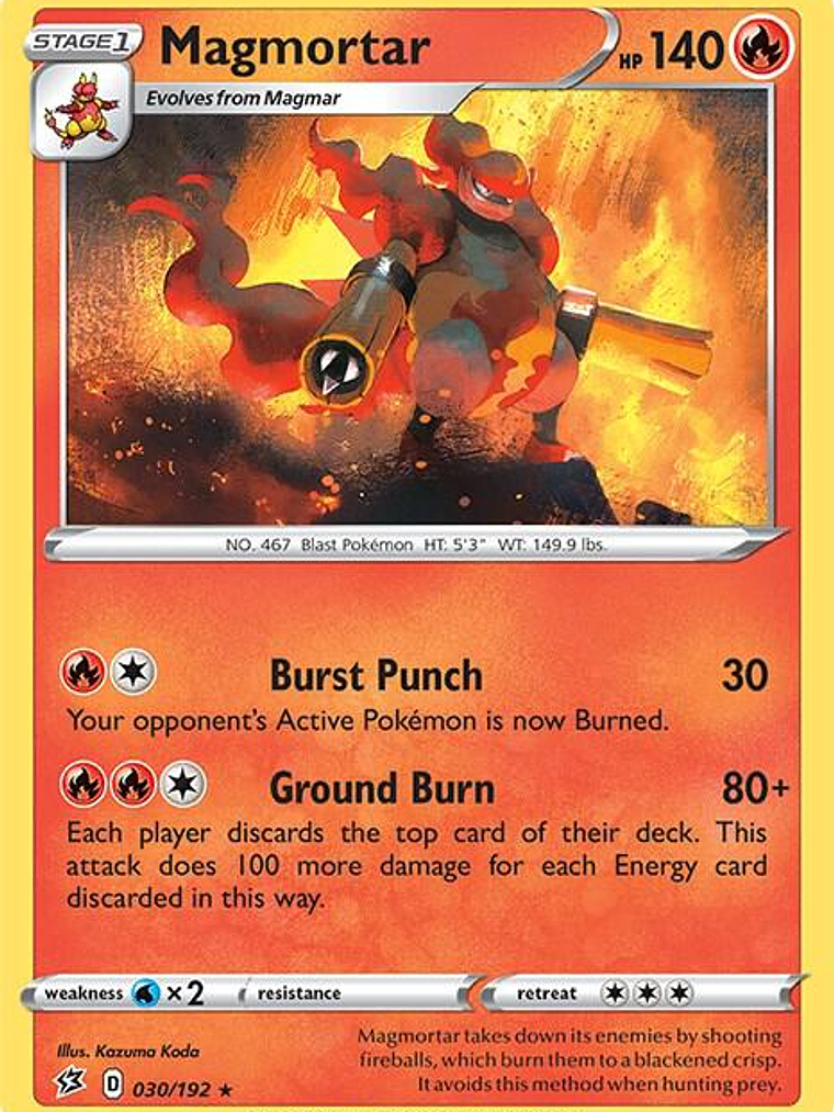 Magmortar #030 1