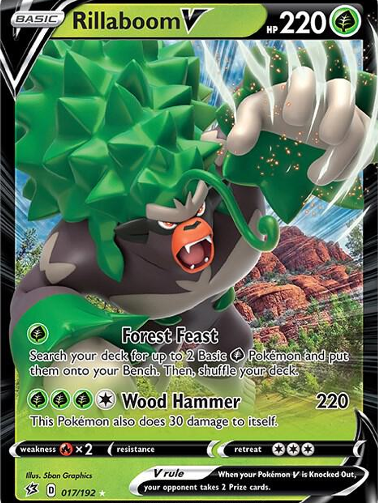 Rillaboom V #017 1