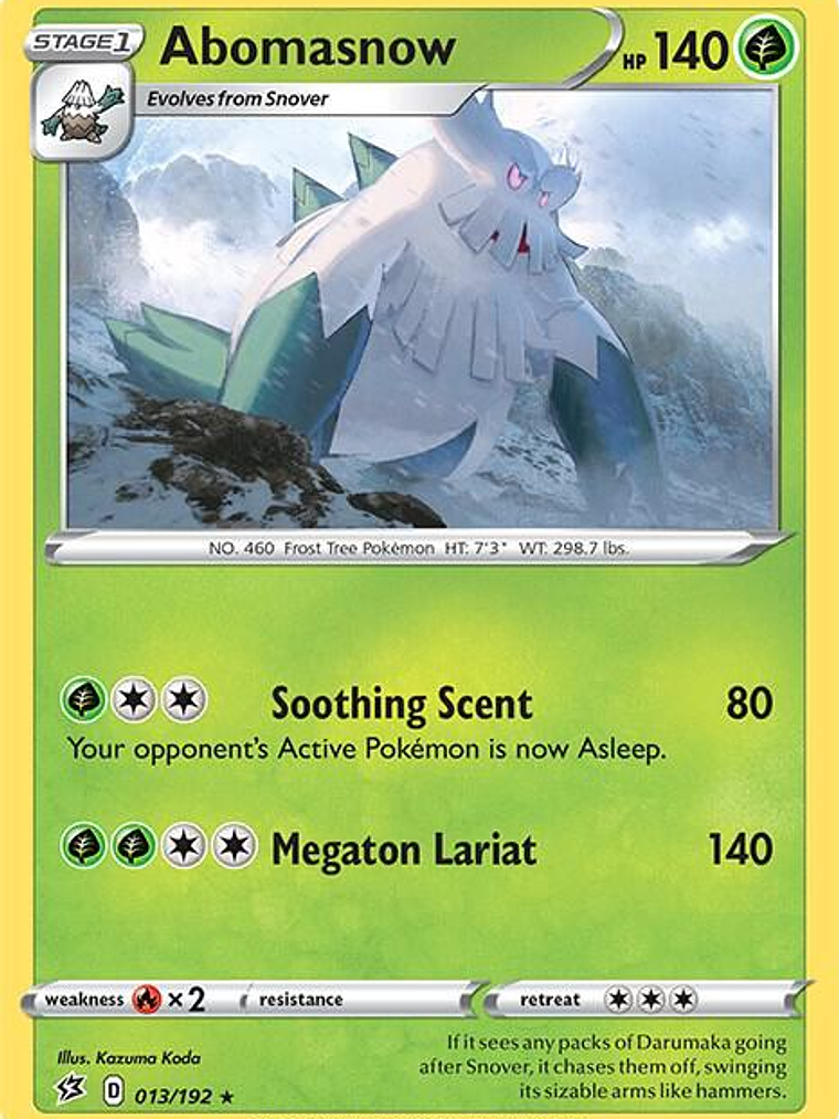 Abomasnow #013 1