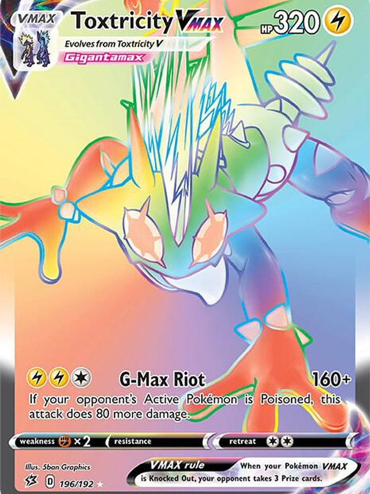 Toxtricity VMAX #196 1