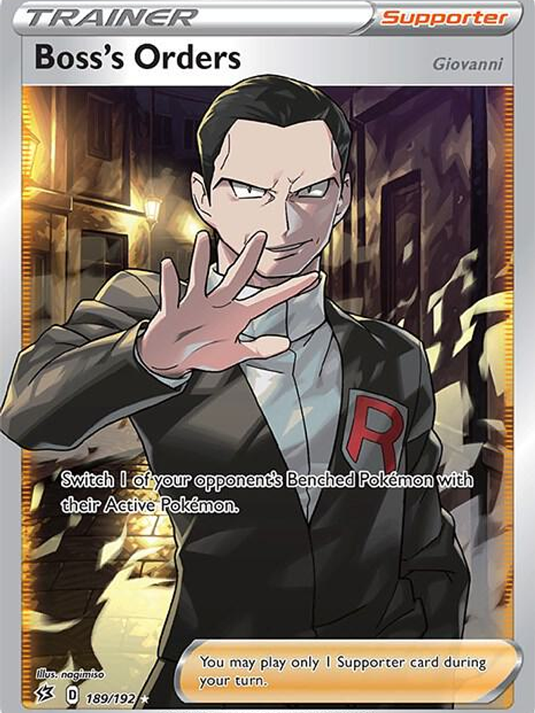 Boss's Orders (Giovanni) #189 1
