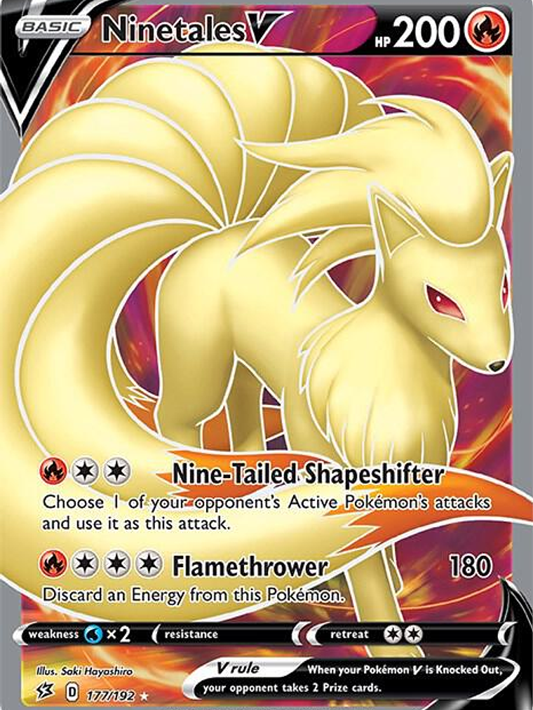 Ninetales V #177 1