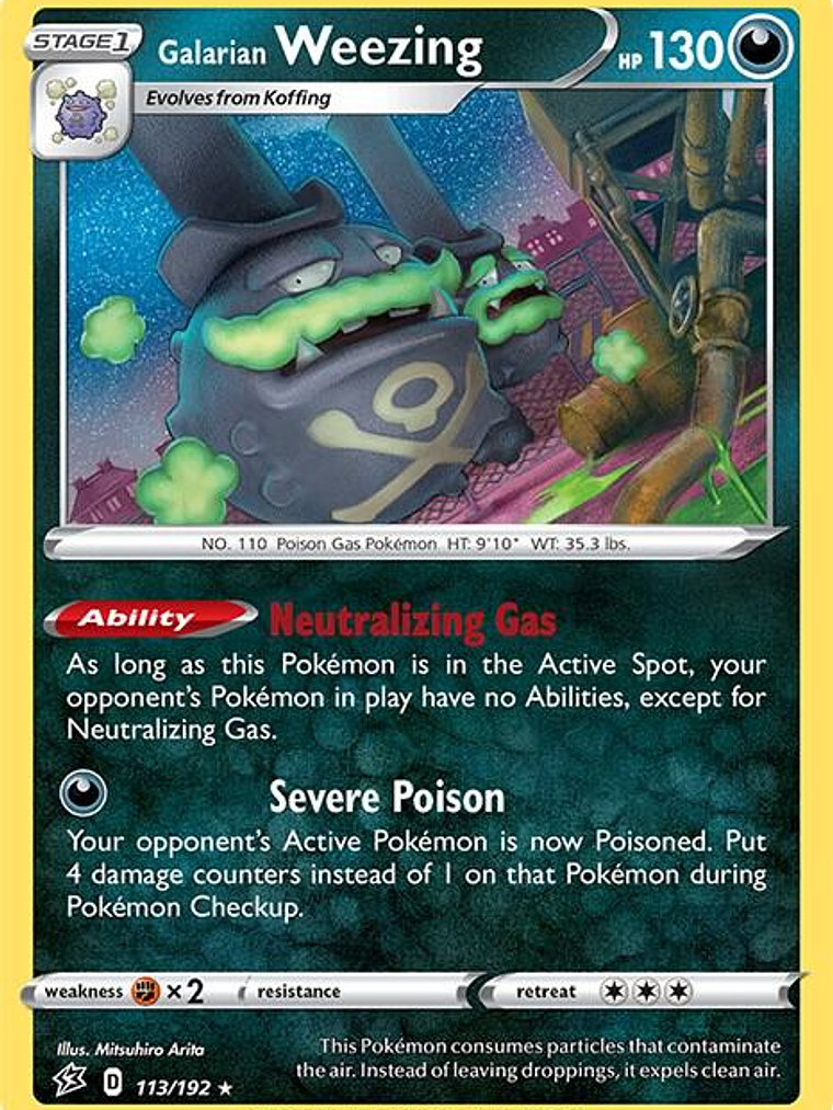 Galarian Weezing #113 1