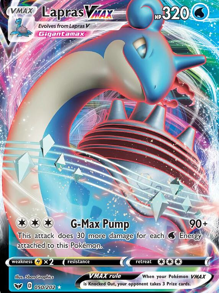 Lapras VMAX #050 1