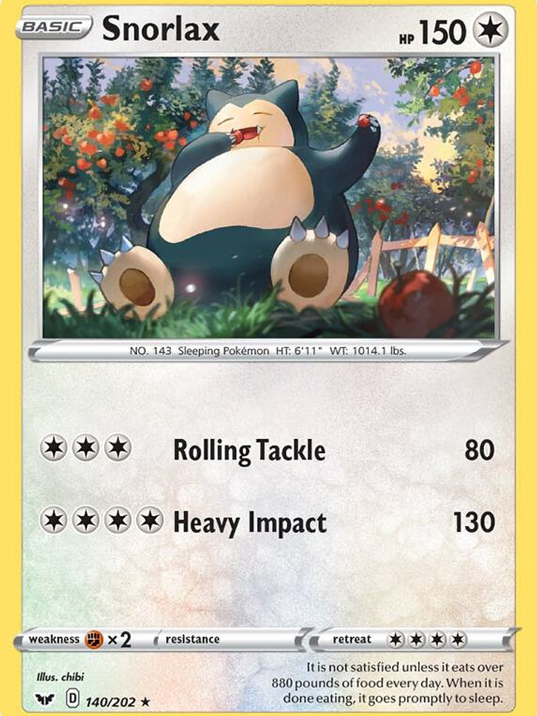 Snorlax #140 1