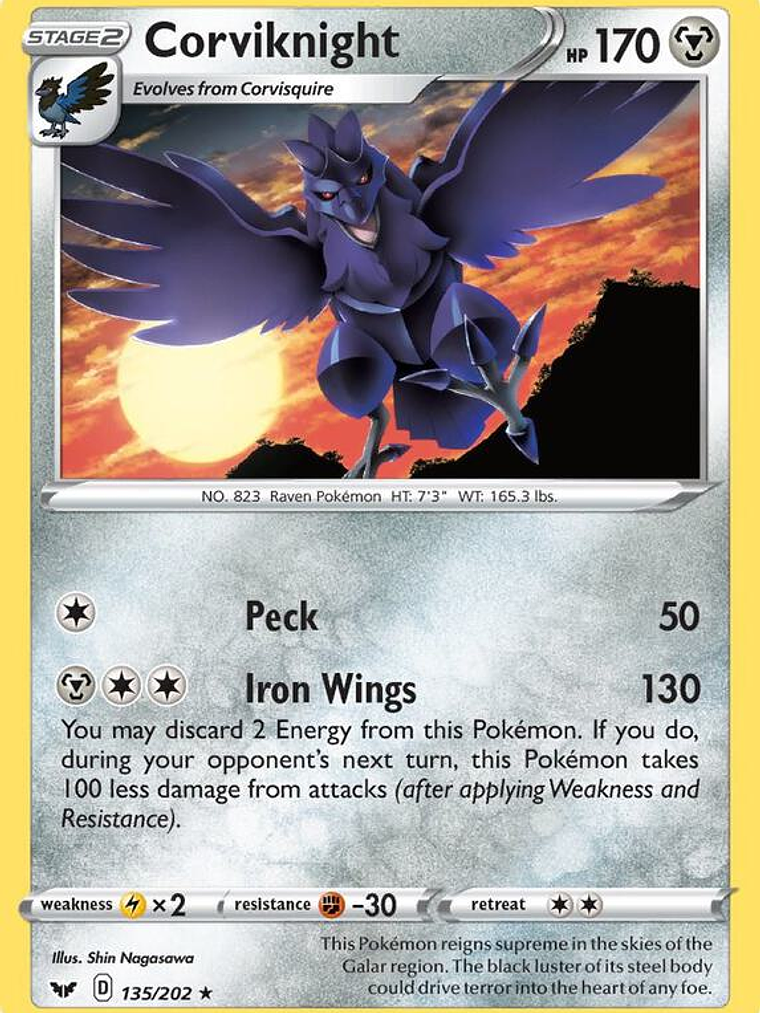 Corviknight #135 1
