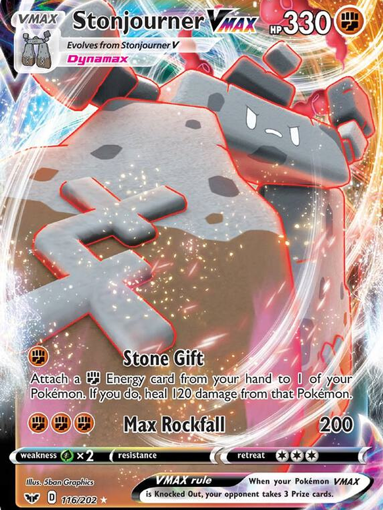 Stonjourner VMAX #116 1