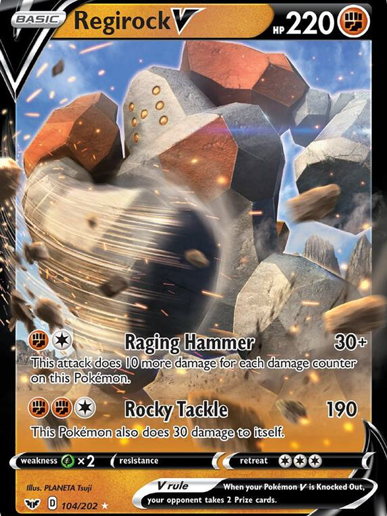 Regirock V #104 1