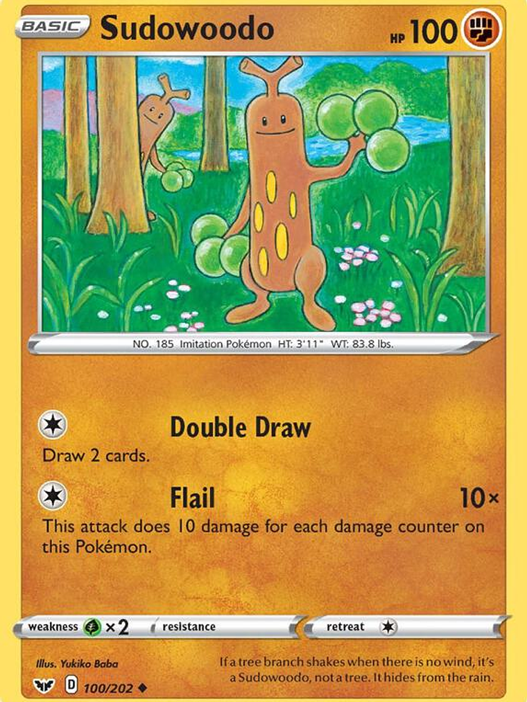Sudowoodo #100 1