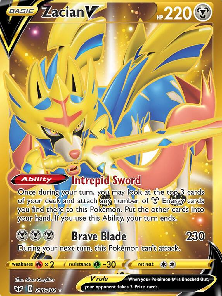 Zacian V #211 1