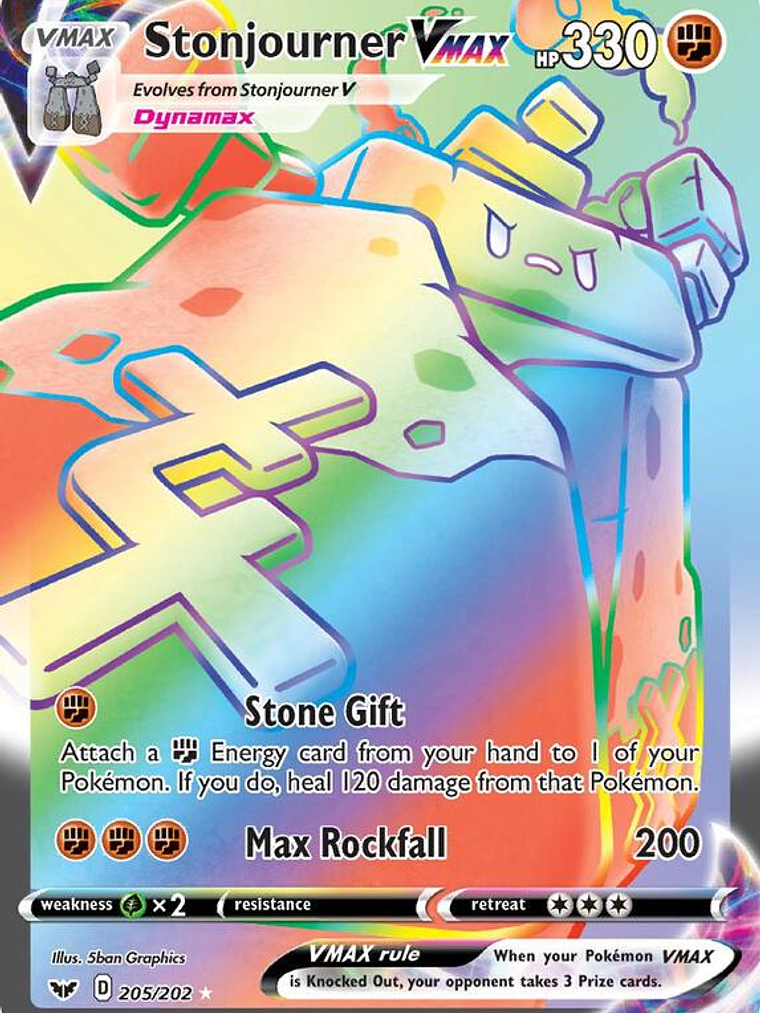 Stonjourner VMAX #205 1