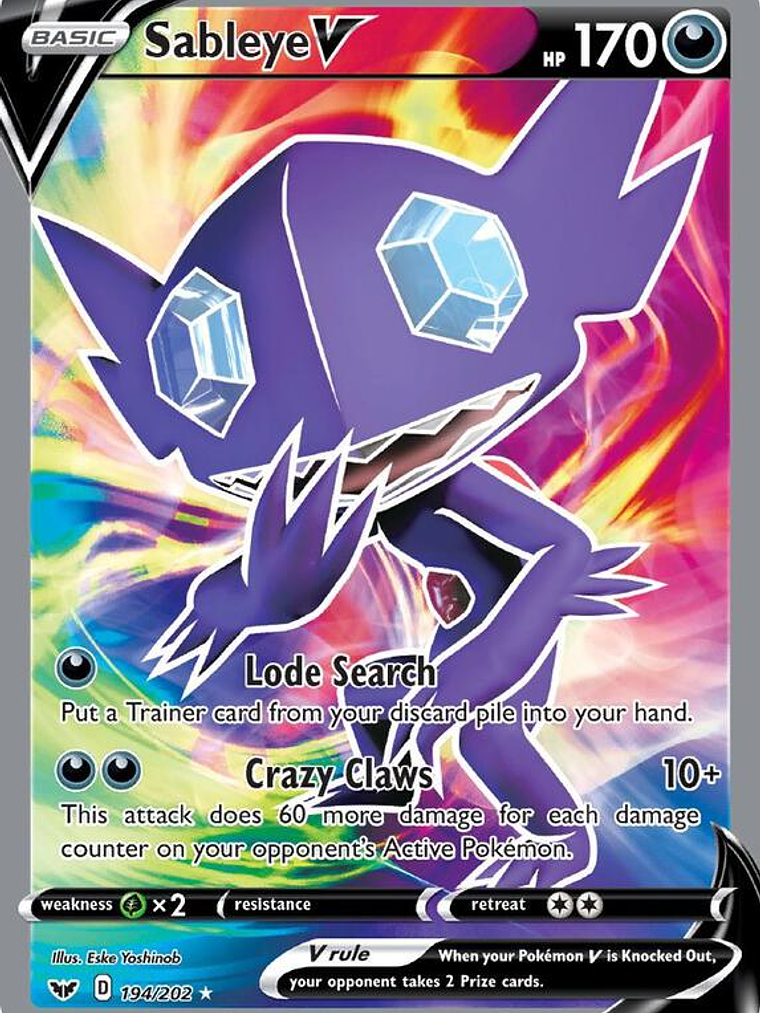 Sableye V #194 1