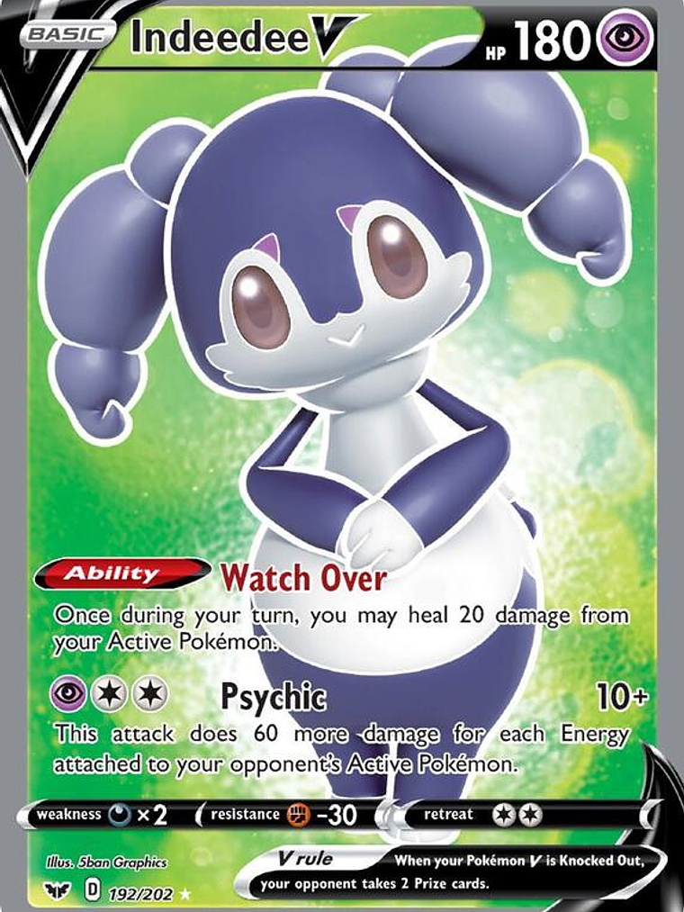 Indeedee V #192 1