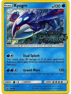 Kyogre (Staff) #SM129