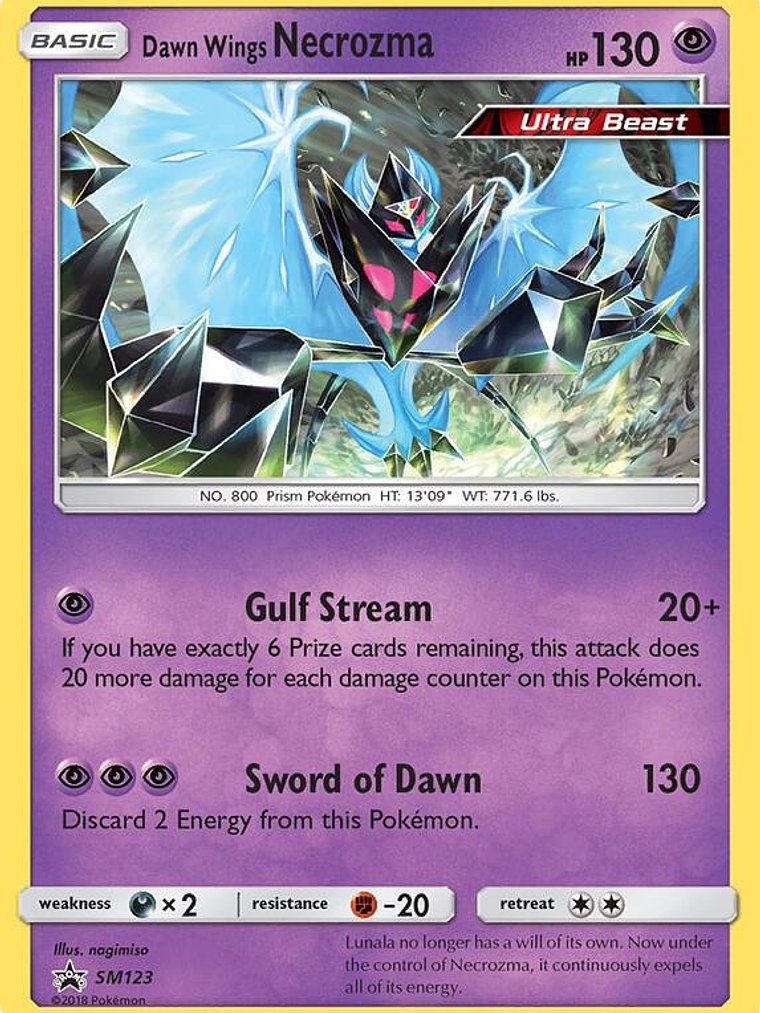 Dawn Wings Necrozma #SM123 1