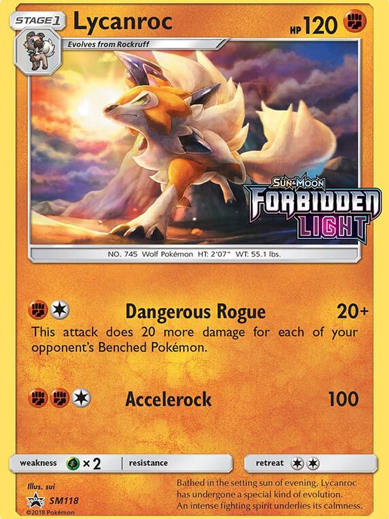 Lycanroc #SM118 1