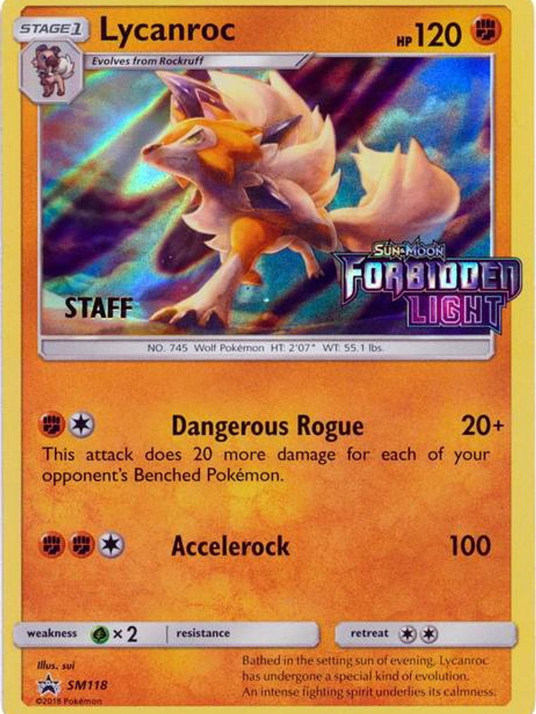 Lycanroc #SM118 1