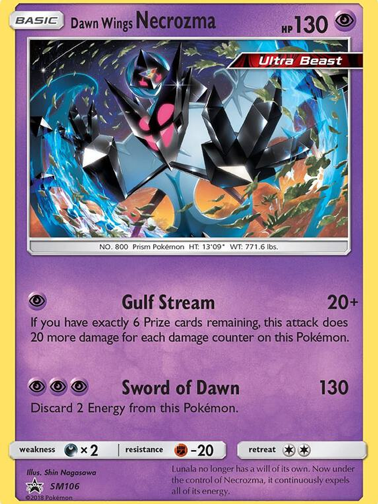 Dawn Wings Necrozma #SM106 1