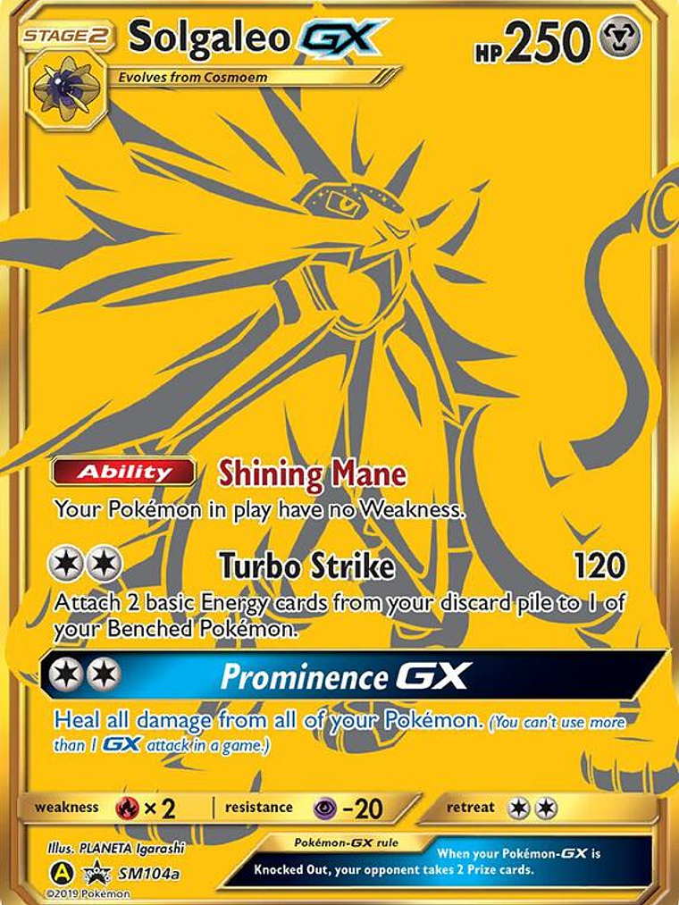 Solgaleo GX - SM104a #SM104a 1