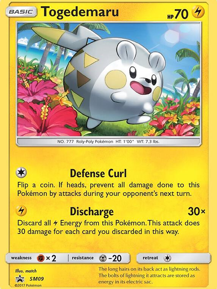 Togedemaru #SM09 1