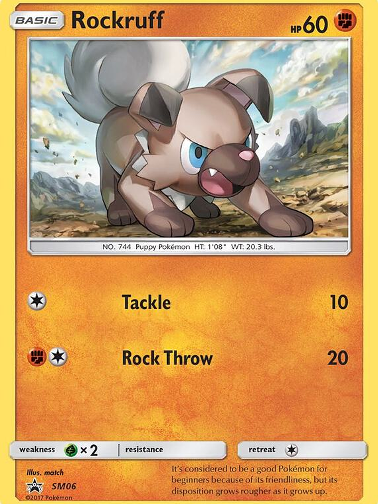 Rockruff #SM06 1